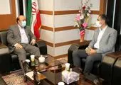 دیدار سرپرست مخابرات منطقه مرکزی با فرماندارشهرستان تفرش

