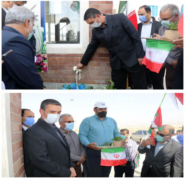 با حضور استاندارمرکزی ، دو پروژه آبرسانی در شهرستان اراک به بهره برداری رسید