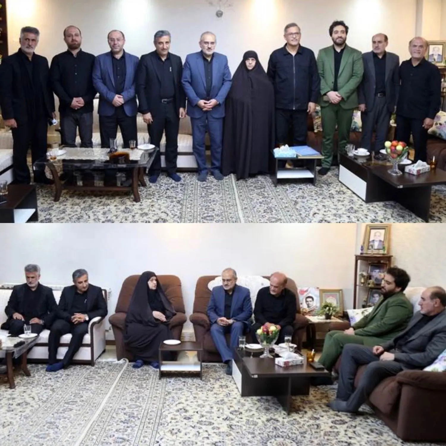 شهدای دفاع مقدس در راه کربلا به شهادت رسیدند

