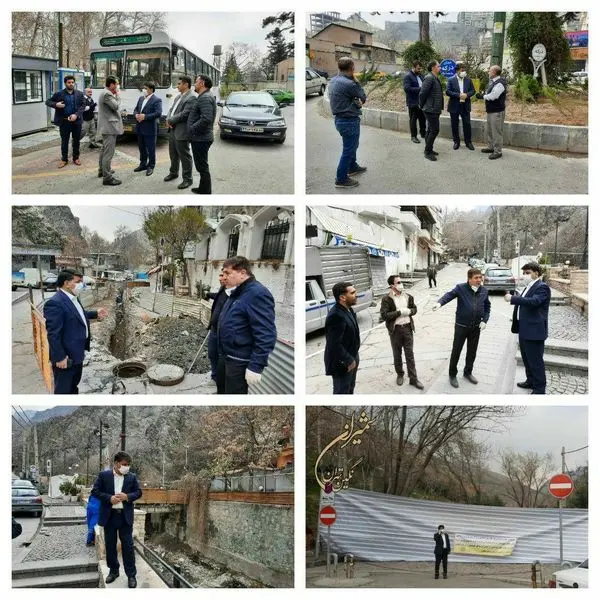 بازدید صبحگاهی شهردار منطقه یک از مبادی ورودی تفرجگاه های کوهستانی