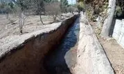 تقویت شبکه آب‌های سطحی با بازسازی ۲۲۰۰ متر کانال در منطقه ۱۹