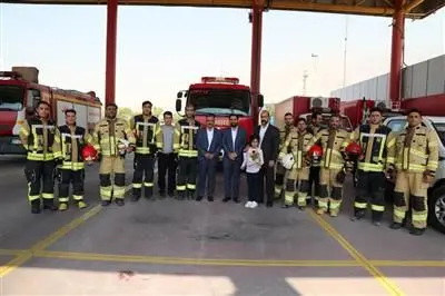 بزرگداشت روز ملی ایمنی و آتش نشانی