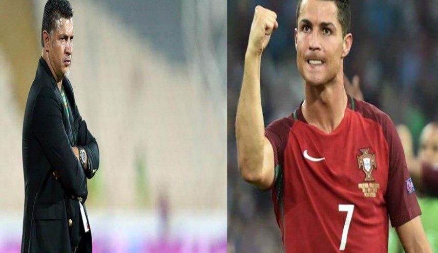 وقتی رونالدو علی دایی را تهدید می‌کند!
