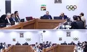 نشست فدراسیون‌های دوومیدانی، ورزش‌های آبی و تیراندازی با مسئولان کمیته ملی المپیک