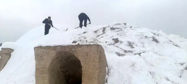۹ هزار مترمربع از مساحت ابنیه تاریخی استان مرکزی برفروبی شد