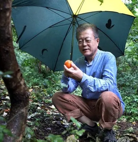 طبیعت گردی رئیس جمهور+عکس