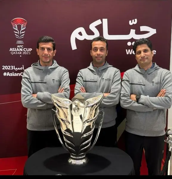 قضاوت داوران ایرانیدر جام ملتهای آسیا