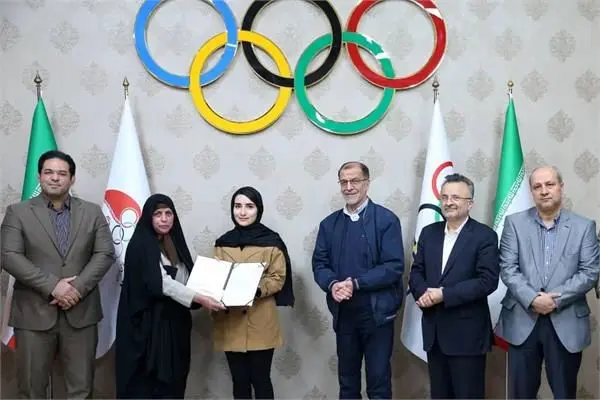 تقدیر از نخستین مسافر المپیک 2024 پاریس