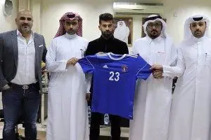 رامین رضاییان آبی پوش شد + عکس