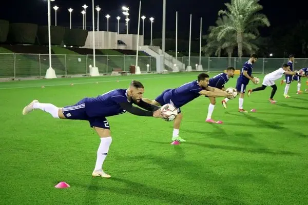 تصاویر اولین تمرین تیم ملی در قطر