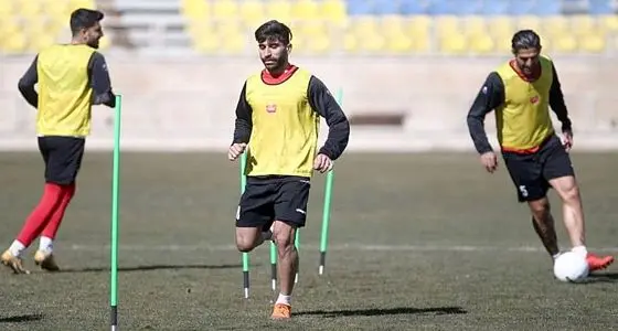 تمرین و ریکاوری پرسپولیسی ها پس از بازگشت به تهران