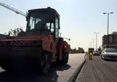 اجرای عملیات نوسازی و روکش دستی آسفالت معابر پرتردد محله دهکده المپیک 

