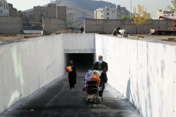 اتمام عملیات احداث زیرگذر بزرگراه شهید نجفی رستگار در منطقه ۱۵