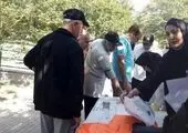 برپایی غرفه های فرهنگی گروه های جهادی منطقه 19 در تجمع بزرگ امام رضایی