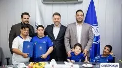 فرشتگان استقلالی همراه با بیمه تعاون