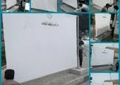  نصب سازه‌های موقت تبلیغاتی در ۸۰ نقطه منطقه ۶ 
