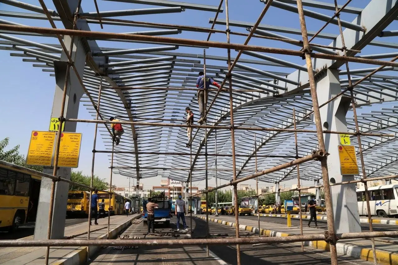 ‍ آغاز عملیات مسقف سازی دومین پایانه بزرگ شهر تهران

