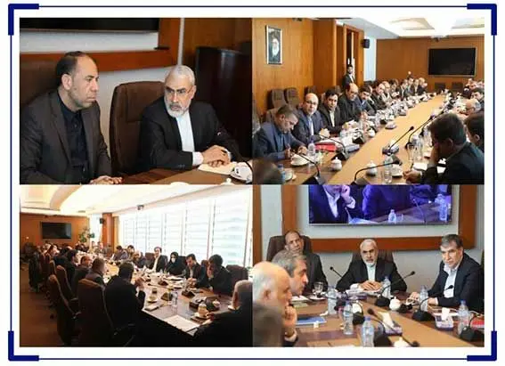 جلسه استاندار خراسان شمالی با مدیرعامل موسسه اعتباری ملل برای ایجاد اشتغال در استان