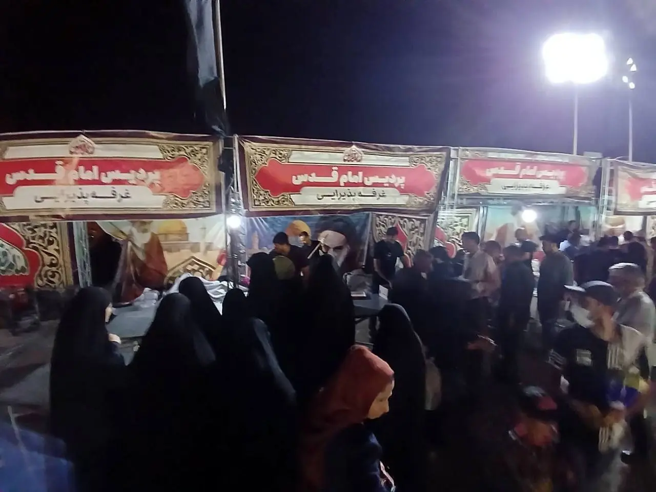 آماده سازی ضلع شمال شرق حرم مطهر به مساحت 123 هزار متر مربع برای حضور زائران