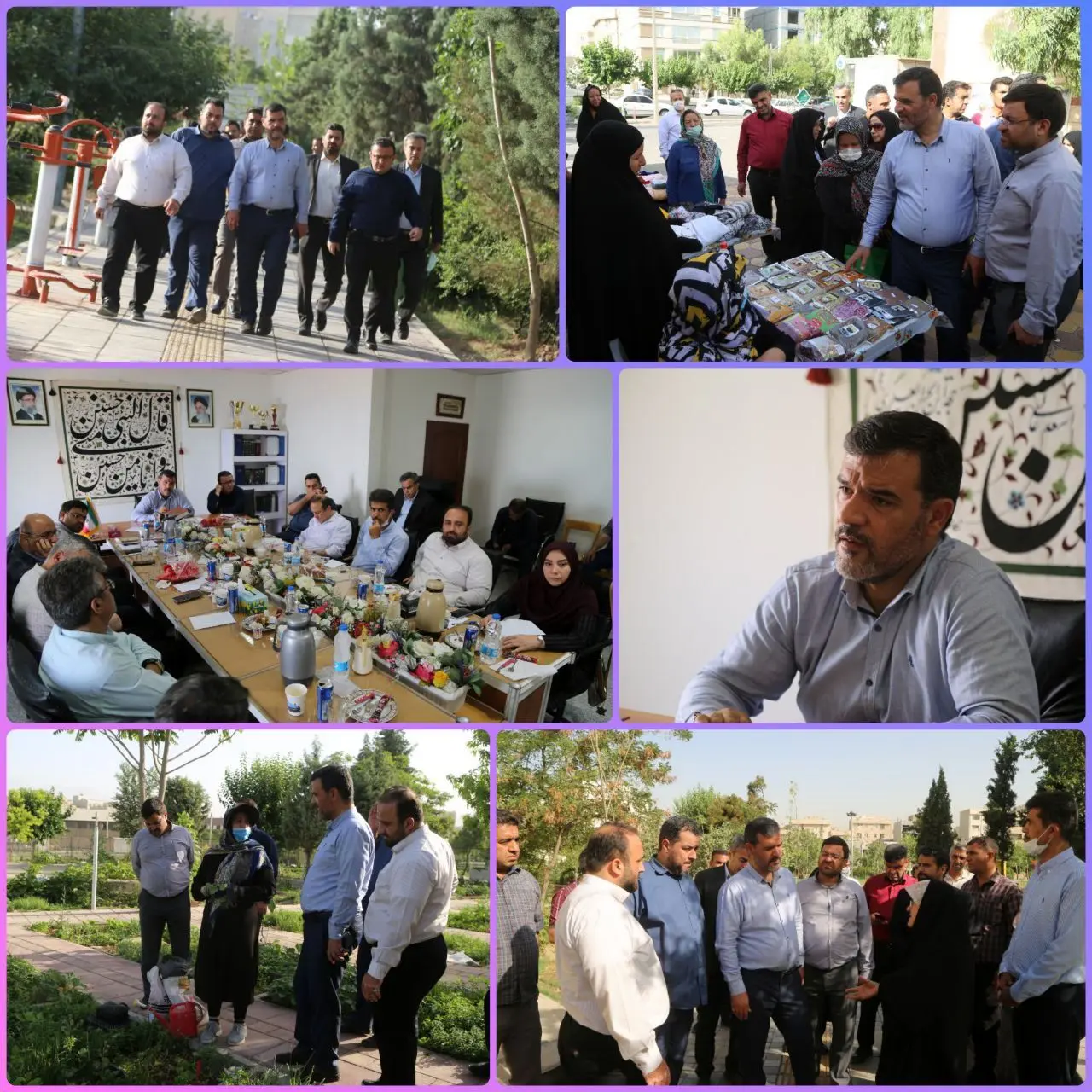 تشکلیل کار گروه اجتماعی برای رفع مشکل سدمعبر نمایشگاههای اتومبیل در محله والفجر

