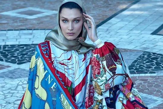 بلا حدید محجبه شد +عکس 