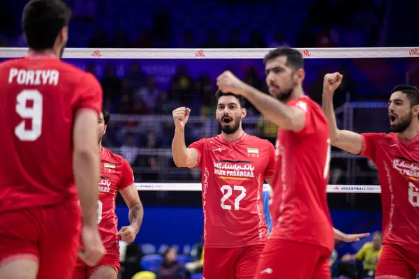 برنامه مسابقات تیم ملی والیبال ایران در هفته دوم
