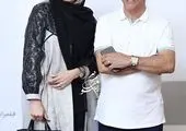 رضا رویگری و همسر جوانش +عکس