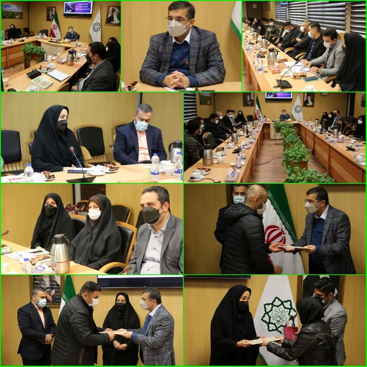 نشست شهردار منطقه ۶ با فرزندان شهید شاغل