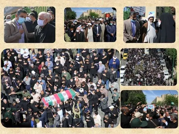 تشییع پیکر مطهر فرمانده شهید سردار حاج اصغر پاشاپور در منطقه ۱۵ 

