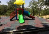 آماده سازی  زمین بازی کودکان در چهار بوستان شمال شرق تهران

