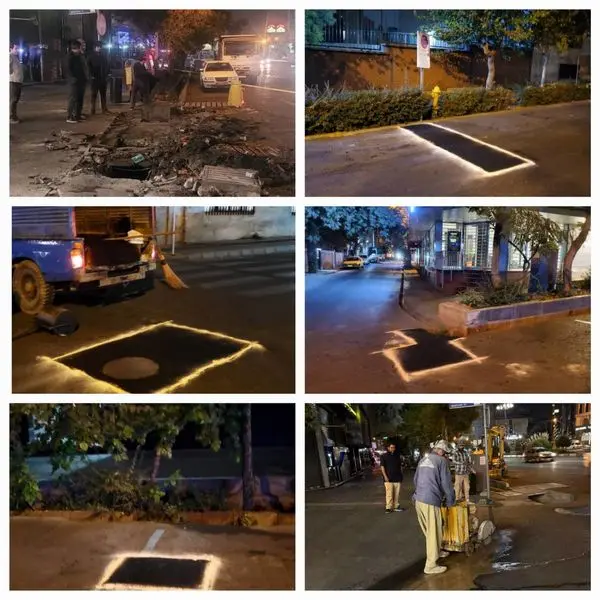 ساماندهی و مرمت دریچه‌های معیوب معابر با انجام ۴۰۰ مورد عملیات / تلاش در جهت ارتقای استانداردهای شهری و عمرانی