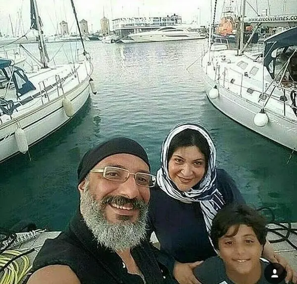 سلفی امیر جعفری و ریما رامین فر کنار دریا + عکس