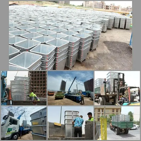 آغاز توزیع ۶۰۰۰ مخزن مکانیزه پسماند در مناطق ۲۲ گانه تهران