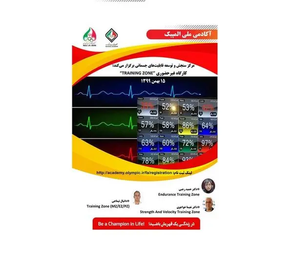 کارگاه غیرحضوری «TRAINING ZONE»