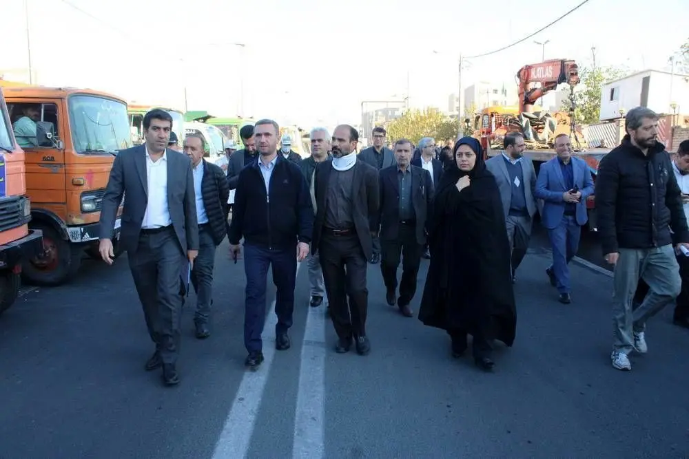 مانور آمادگی بارش های زمستانی در منطقه ۲۱ برپا شد

