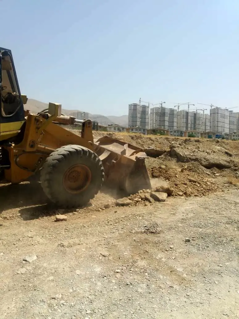 پاکسازی ١٢ هکتار از زمین های رها شده منطقه۲۲