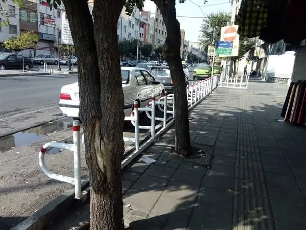 محدوده بازار بزرگ عبدل آباد مجهز به فضای پارک حاشیهای ویژه موتورسیکلت شد