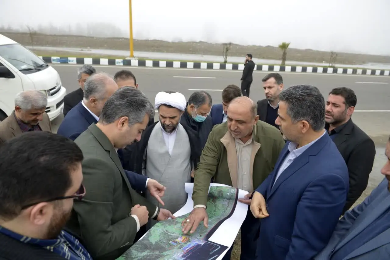 بازدید رییس کل دادگستری گیلان از طرح های توسعه ای منطقه آزاد انزلی 