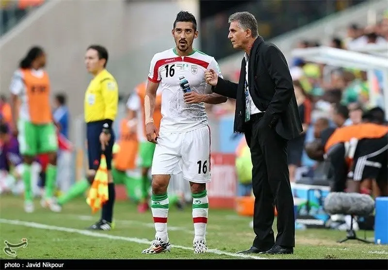 قهر بازیکن تیم‌ملی با کی‌روش؟ + عکس
