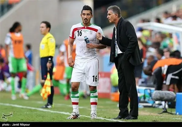 قهر بازیکن تیم‌ملی با کی‌روش؟ + عکس
