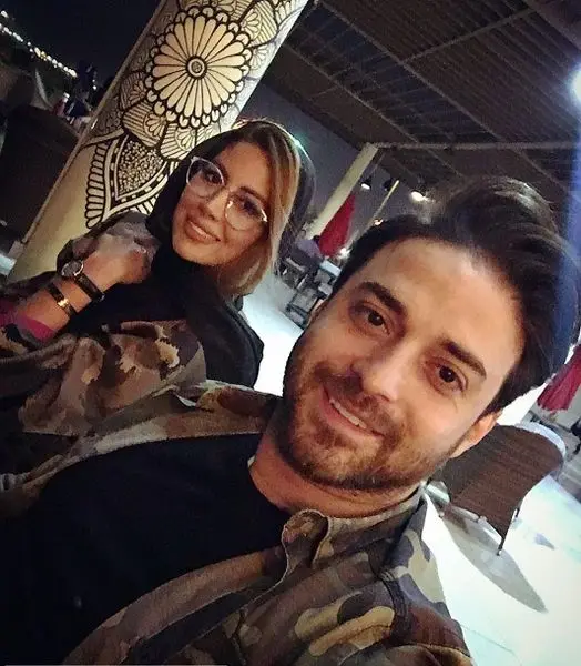 تیپ ارتشی خواننده مشهور و همسر جدیدش+عکس
