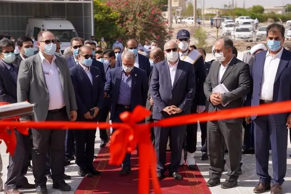 آیین افتتاح پروژه های توسعه ای شهرک پردیس جم برگزار شد

