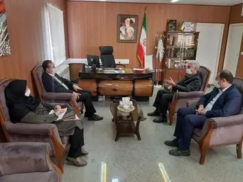 دیدار مدیر عامل شرکت آب و فاضلاب استان مرکزی با فرماندار شهرستان تفرش