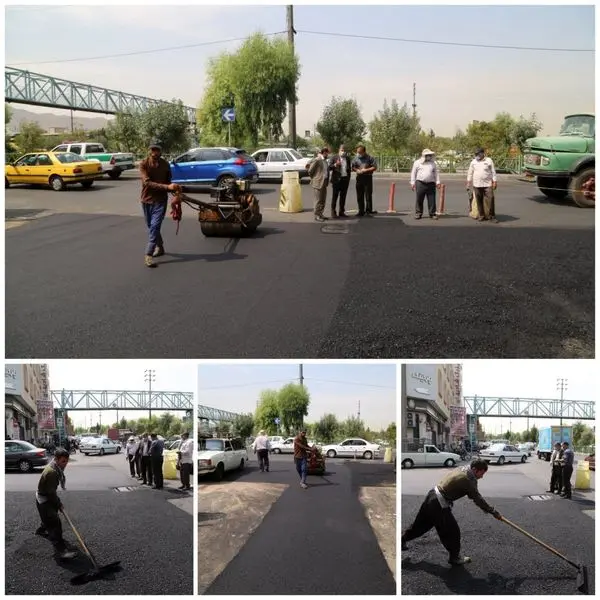 توزیع بیش از 5200 تن آسفالت برای بهسازی معابر جنوب شرق تهران