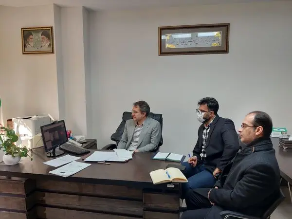 برگزاری جلسه ویدئو کنفرانسی اداره کل امور بین الملل پست بانک با مدیریت شعب استان بوشهر