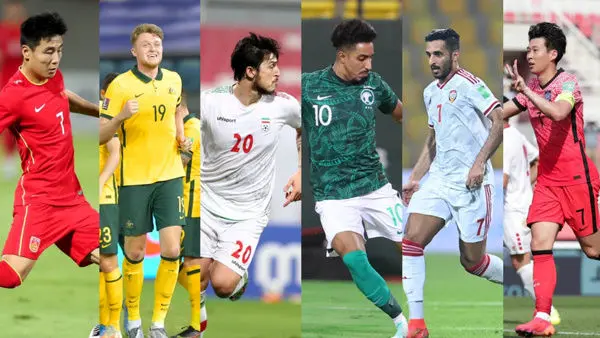 آزمون در بین نامزدهای بهترین بازیکن ماه آسیا