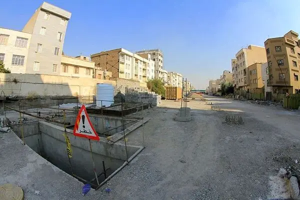 پیشرفت 50 درصدی عملیات احداث پارکینگ طبقاتی امیرکبیر