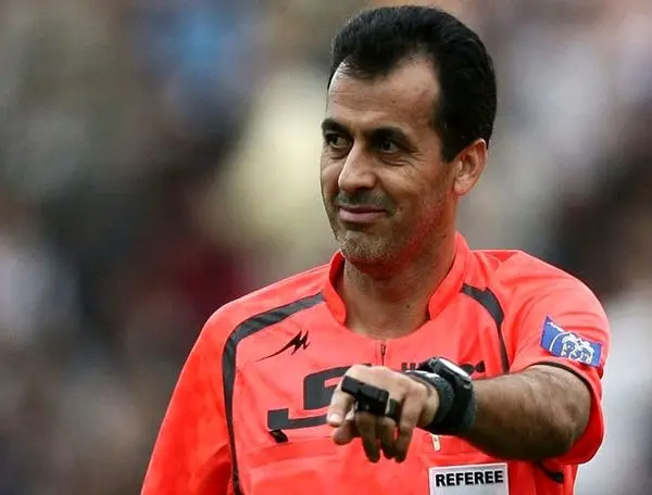 مرادی ناظر داوری بازی کره جنوبی و هند شد