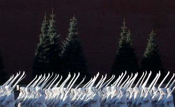 پوشش سربازان روسیه در رژه+عکس
