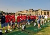 گزارش تصویری از تمرین تیم ملی فوتبال